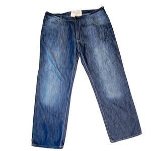 White Tag Jeans 42x32 Relax Fit Premium Old School Straight Leg